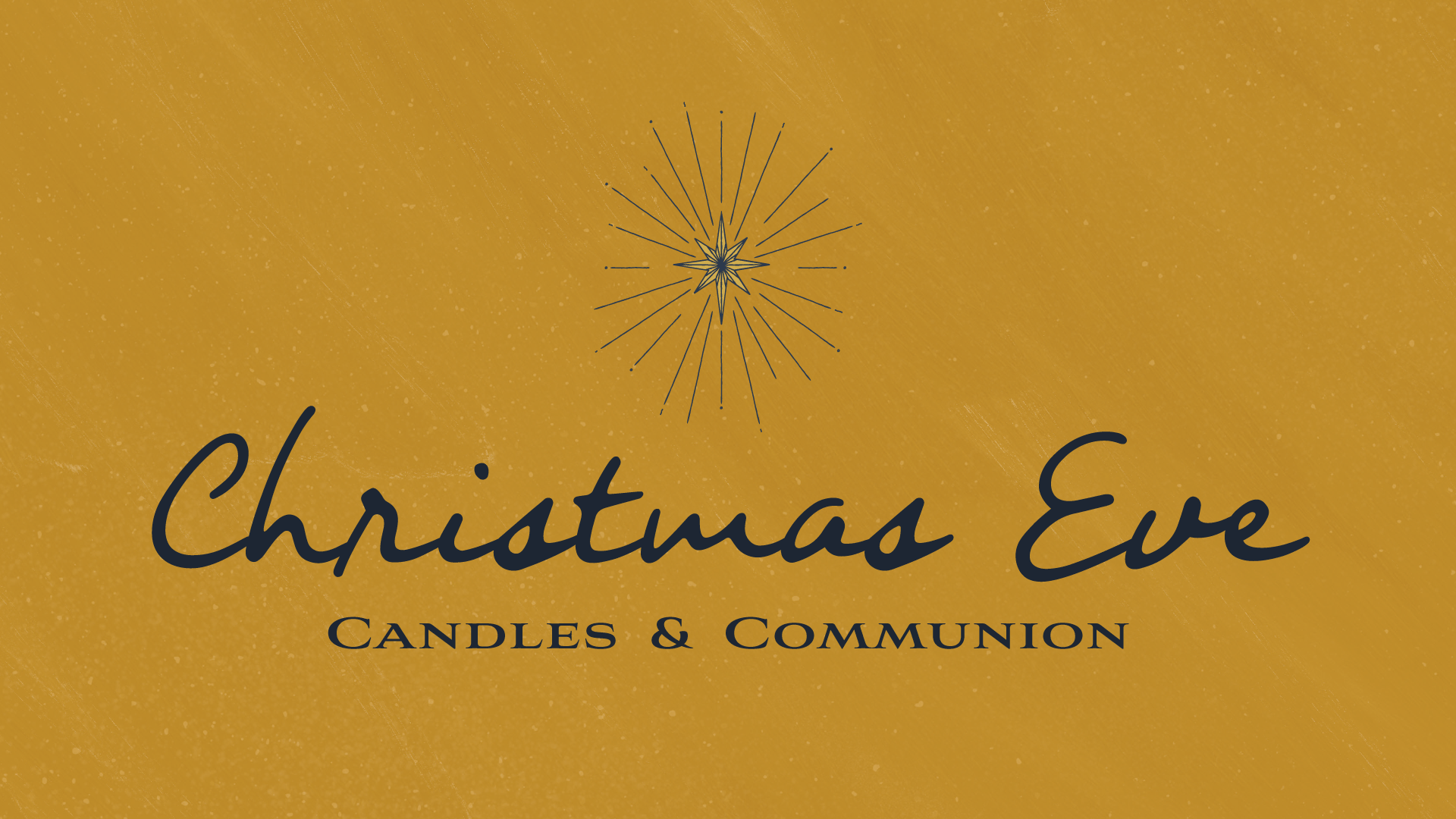 Christmas Eve Candles & Communion Image